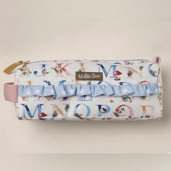 Matilda Jane Heart To Heart Alphabet Pencil Case NEW - Picture 1 of 2